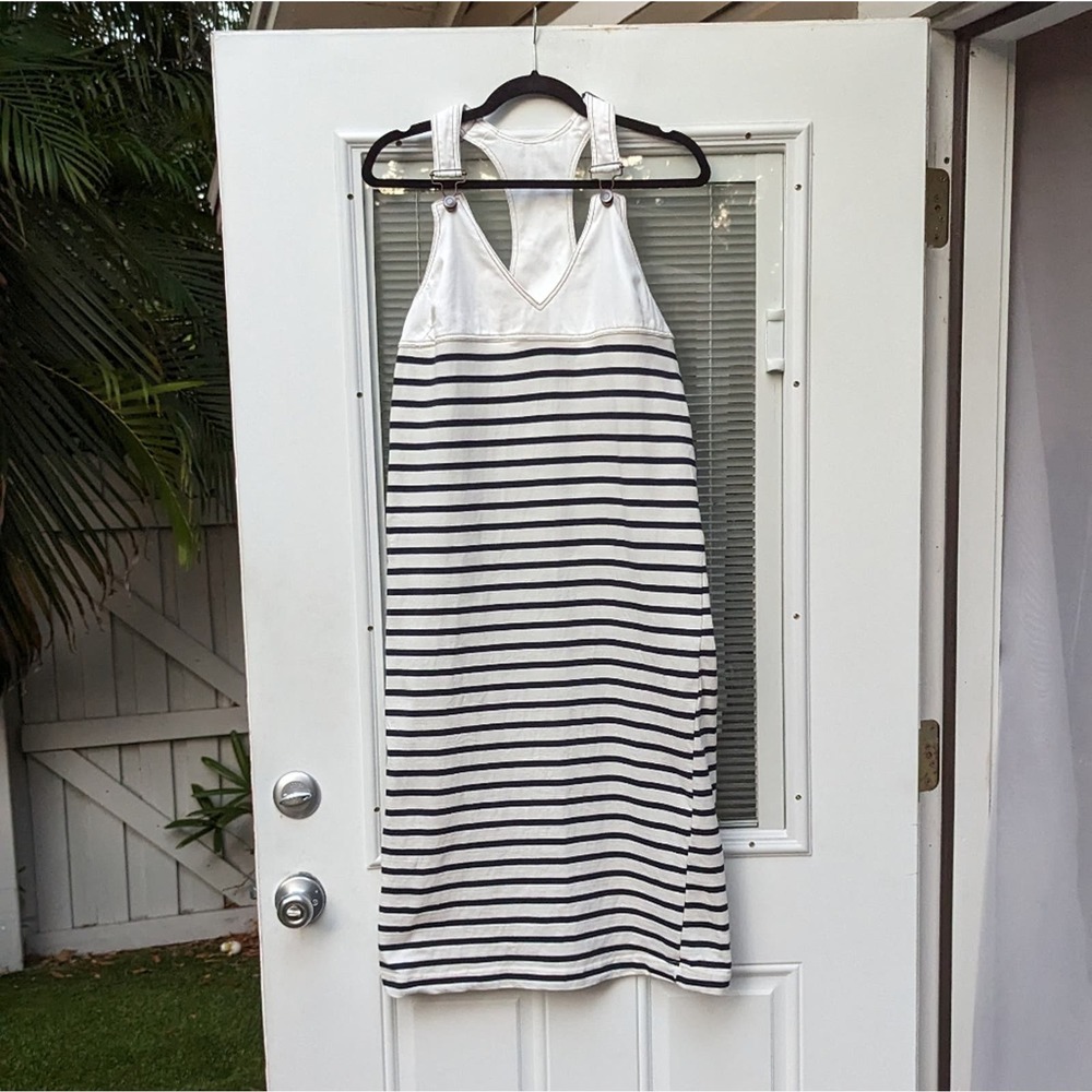 Zara striped midi dress, size M